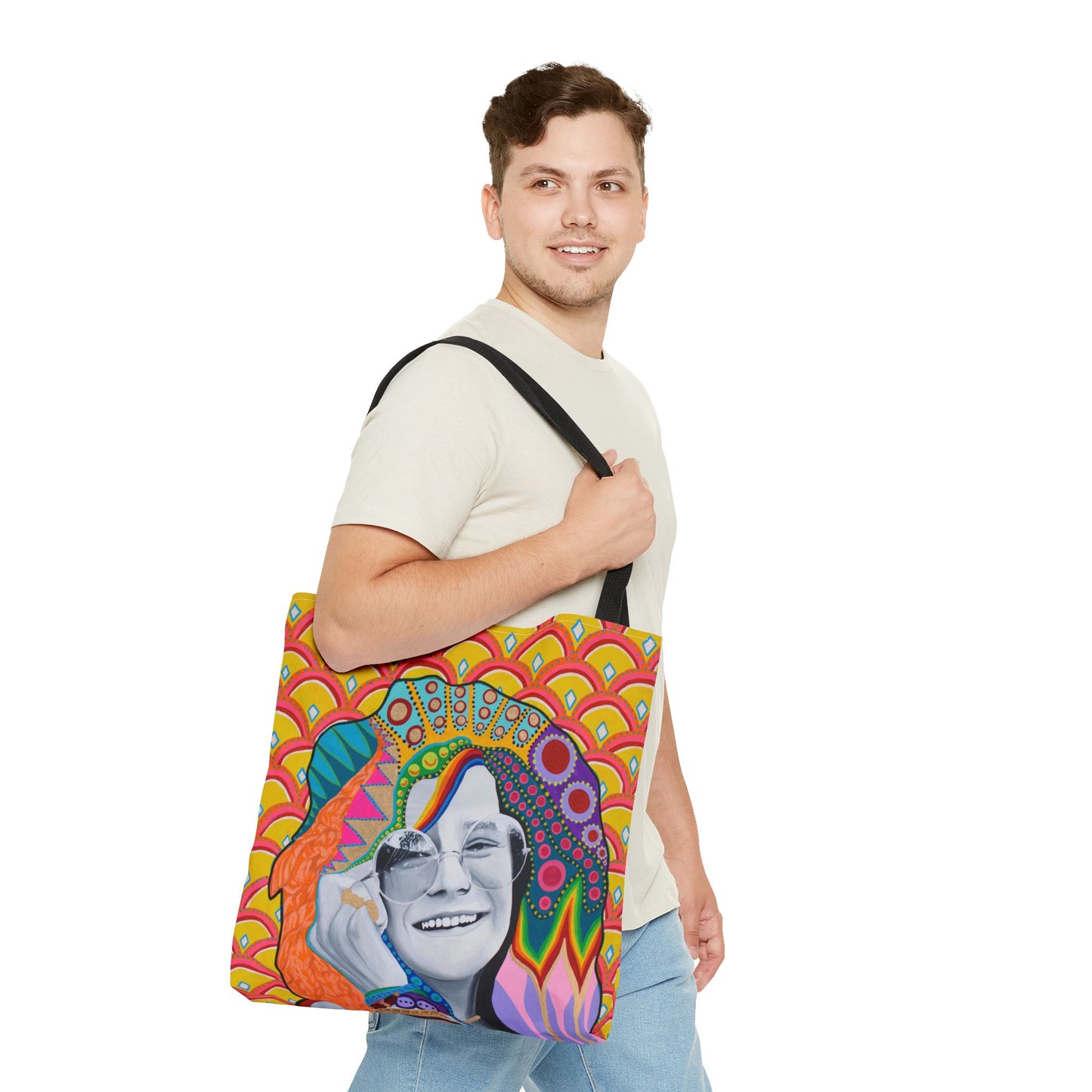 Janis Joplin Tote Bag