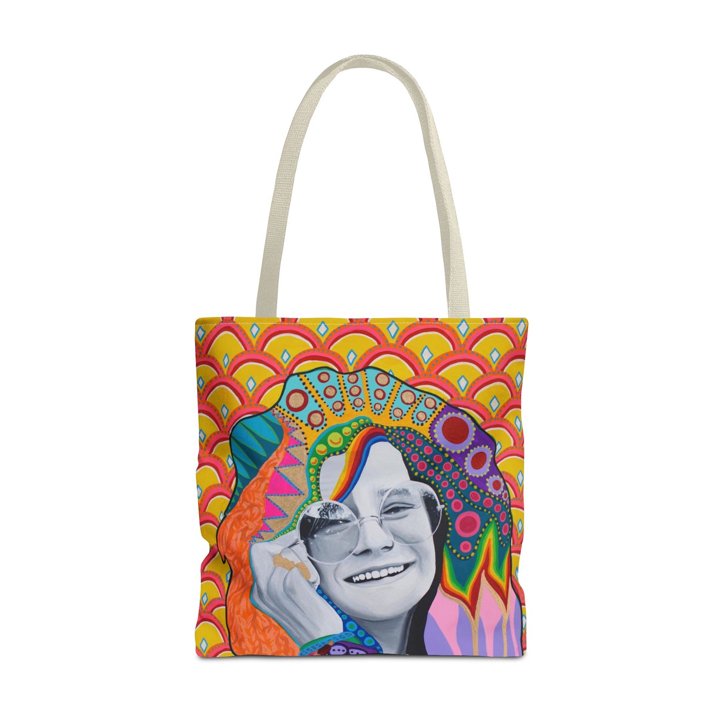 Janis Joplin Tote Bag