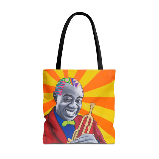 Louis Armstrong Tote Bag