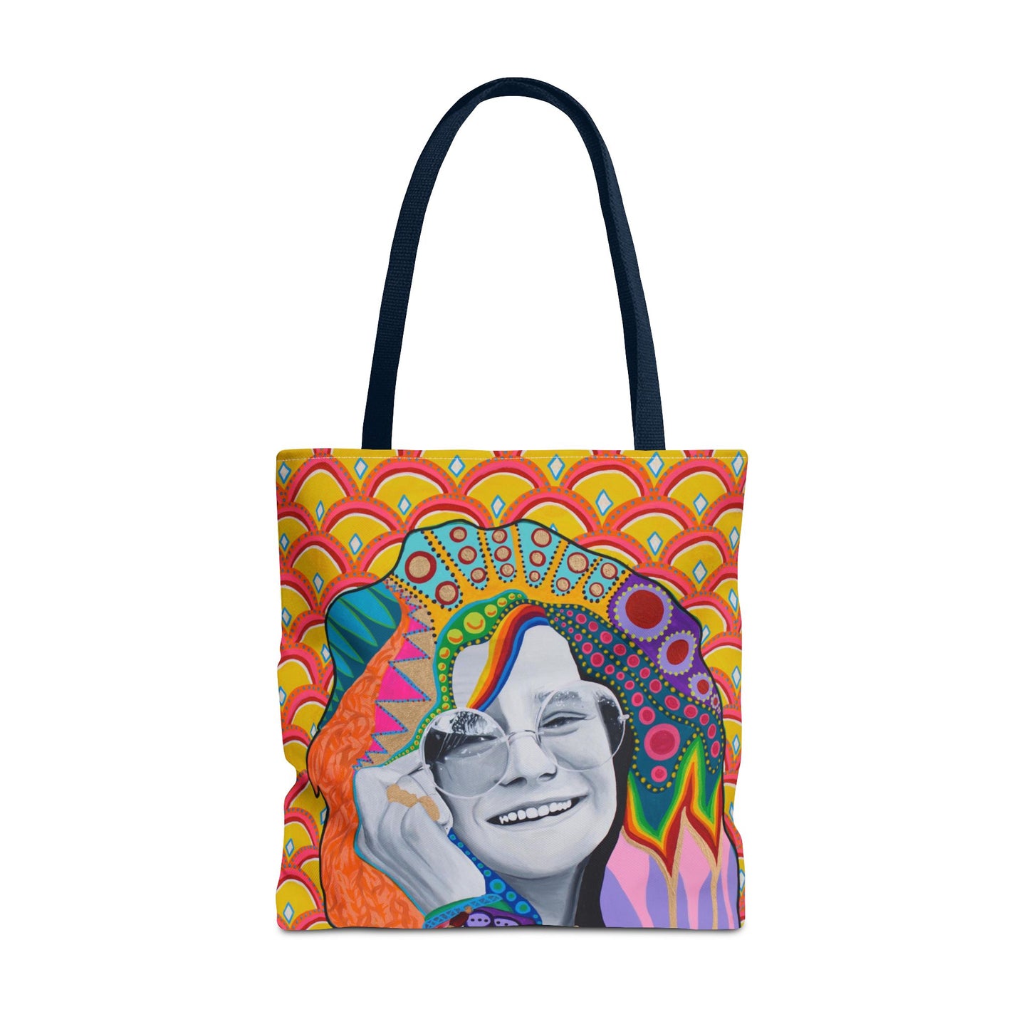 Janis Joplin Tote Bag