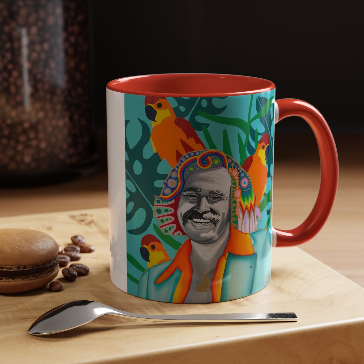 Jimmy BuffettTropical Parrot Coffee Mug