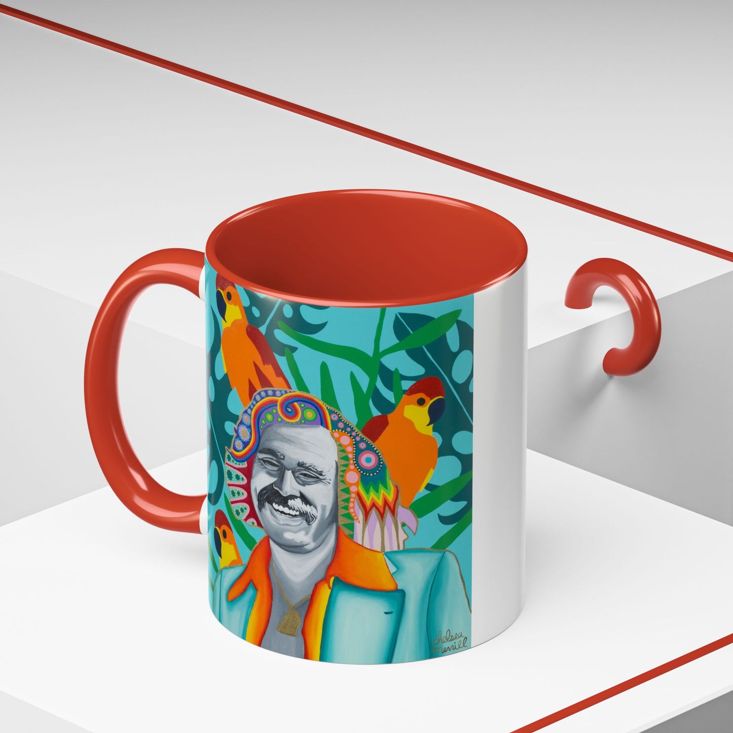 Jimmy BuffettTropical Parrot Coffee Mug