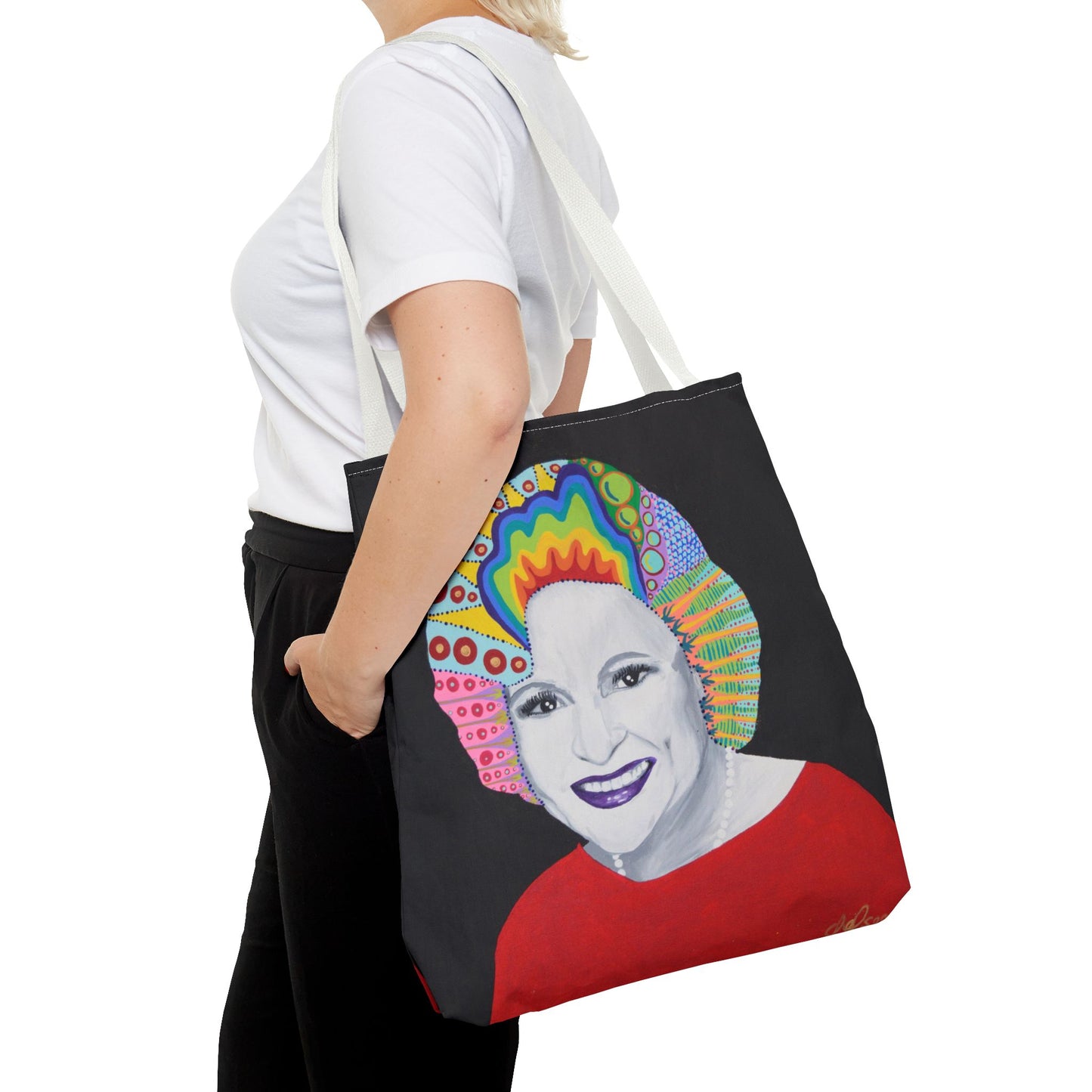 Betty White Tote Bag