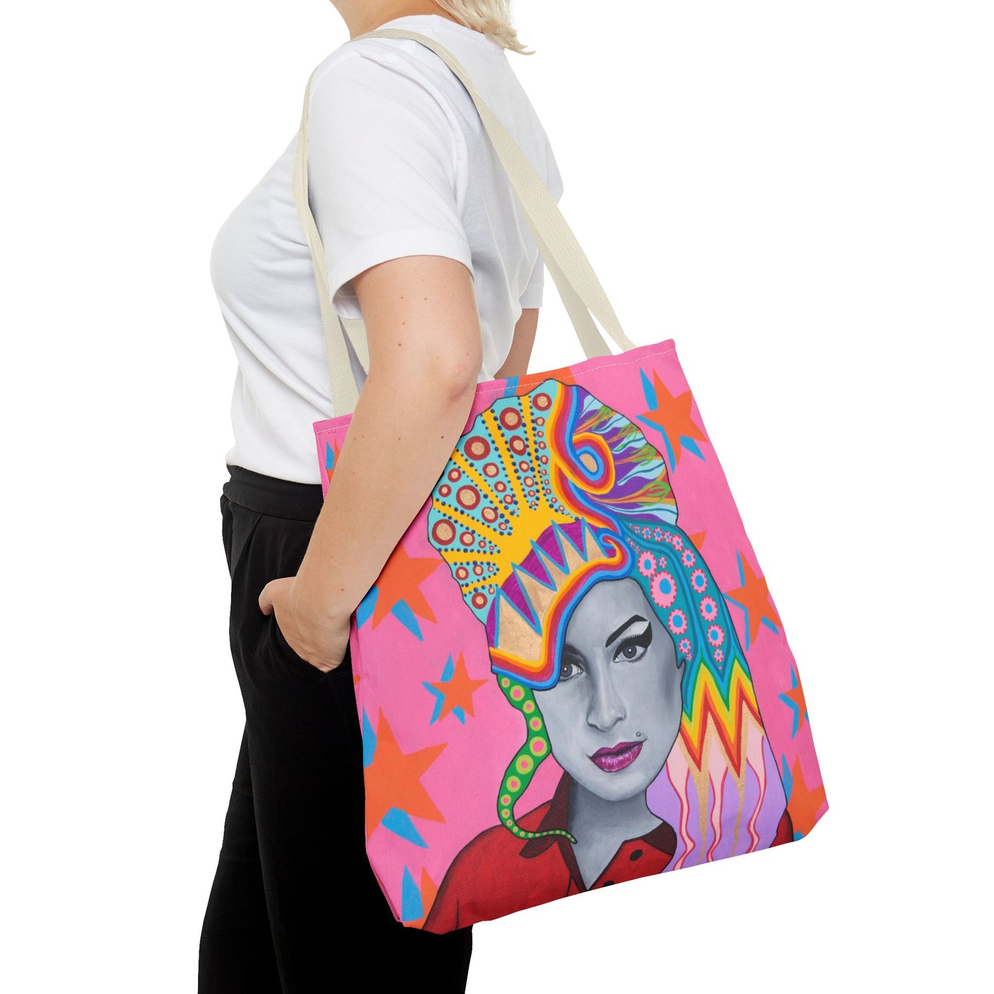 Amy Winehouse Tote Bag