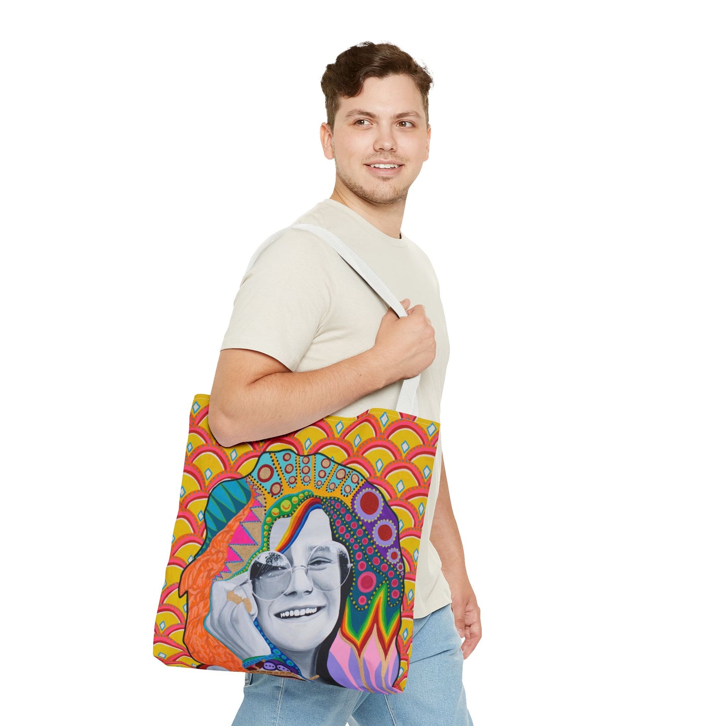 Janis Joplin Tote Bag