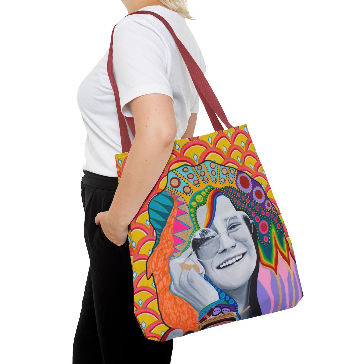 Janis Joplin Tote Bag