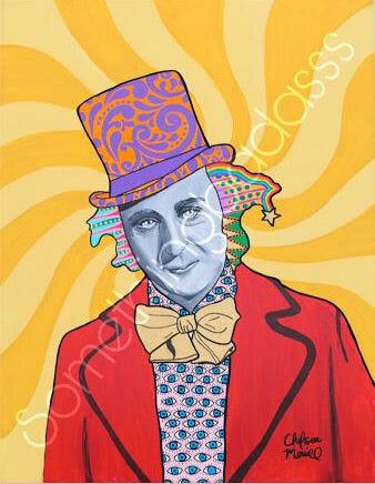 Willy Wonka - Gene Wilder Print