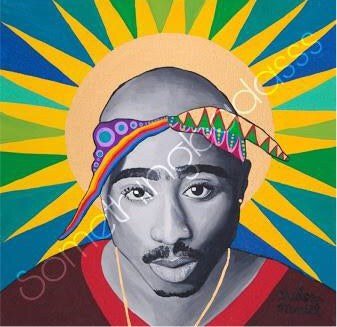 Tupac Print