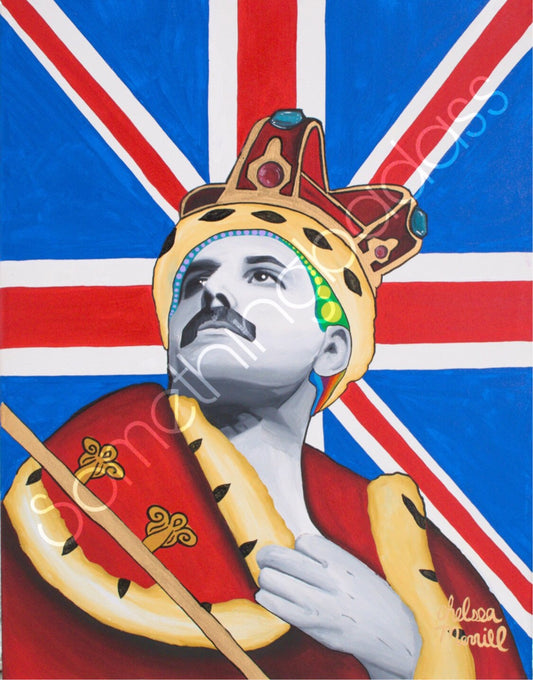 Freddie Mercury “Queen” Print