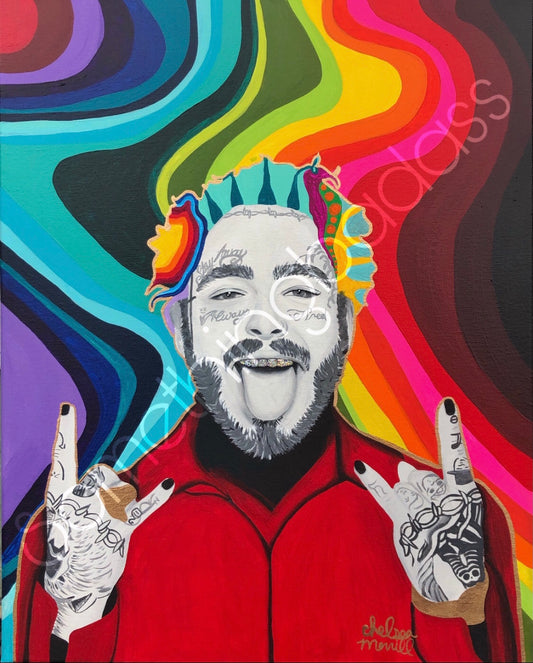 Post Malone Print